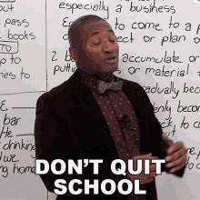 Dont Quit School James GIF