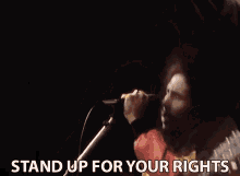 Stand Up For Your Rights Singing GIF