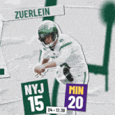 Minnesota Vikings (20) Vs. New York Jets (15) Fourth Quarter GIF - Nfl National Football League Football League GIFs