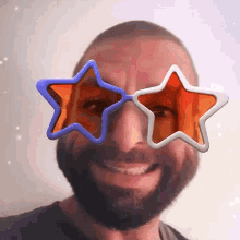 snapchat sparkle star glasses happy
