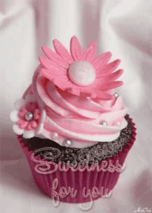 Cupcake Rose GIF