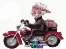 Chic Valtatui Motorcycle GIF