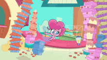 My Little Pony Pinkie Pie GIF - My Little Pony Pinkie Pie Making Mess GIFs