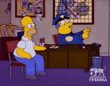 Simpsons Escribir GIF - Simpsons Escribir Invisible GIFs