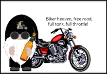Gnome Biker GIF - Gnome Biker Motorcycle GIFs