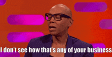 Ru Paul Mind Your Own Business GIF
