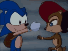 Sonic Hand Shake GIF - Sonic Hand Shake GIFs
