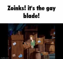 Zoinks Its The Gay Blade Shaggy GIF - Zoinks Its The Gay Blade Shaggy Scooby Doo GIFs