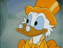 Scrooge Mcduck Heart Eyes GIF - Scrooge Mcduck Heart Eyes Gold GIFs