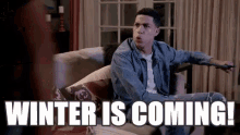 It'S Coming GIF - Blackish Winter Is Coming Got GIFs