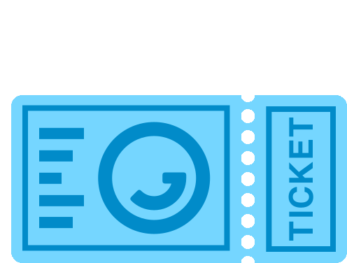 Ticket Activity Sticker - Ticket Activity Joypixels Stickers