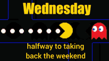 wednesday pacman ghost gaming video game