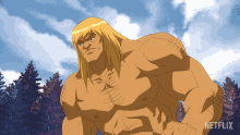 Raging Savage He Man GIF - Raging Savage He Man Masters Of The Universe Revelation GIFs