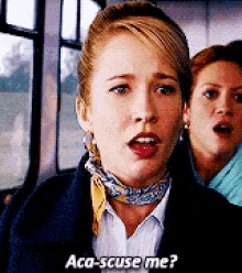 Acascuse Me Pitch Perfect GIF - Acascuse Me Pitch Perfect Aubrey GIFs