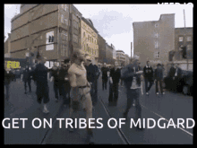 Technoviking Get On GIF - Technoviking Get On Tribes Of Midgard GIFs