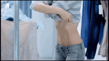 Stripping Undressing GIF