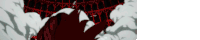 a close up of a person 's mouth with a lot of teeth and a red background .