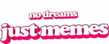 No Dreams Just Memes GIF - No Dreams Just Memes GIFs