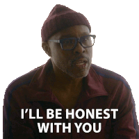 a man wearing a beanie and glasses says i 'll be honest with you