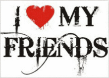 I Love Friends Friends GIF - I Love Friends Friends I Love My Frinds GIFs