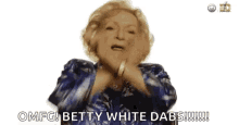 Dab Betty GIF - Dab Betty White GIFs