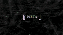 meta glitch logo
