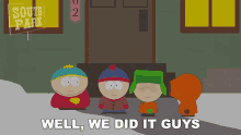Well We Did It Guys Eric Cartman GIF - Well We Did It Guys Eric Cartman Kyle Broflovski GIFs