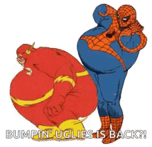 Spiderman Bumpin GIF - Spiderman Bumpin Flash GIFs