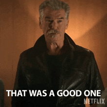 That Was A Good One Billy Mcdermott GIF - That Was A Good One Billy Mcdermott Pierce Brosnan GIFs