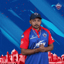 remember the name prithvi shaw delhi capitals pointing at my number name on my back