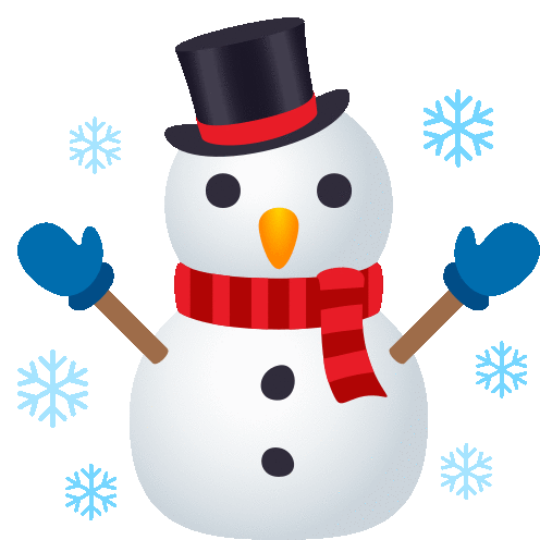Snowman Nature Sticker - Snowman Nature Joypixels Stickers