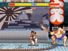 honda sumo street fighter game