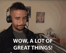 Wow A Lot Of Great Things Evdog805 GIF - Wow A Lot Of Great Things Evdog805 Amazing GIFs