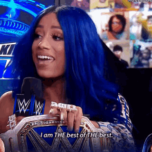Sasha Banks I Am The Best Of The Best GIF - Sasha Banks I Am The Best Of The Best Wwe GIFs