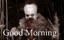 Good Morning Pennywise GIF - Good Morning Pennywise It Movie GIFs
