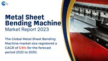 Metal Sheet Bending Machine Market Report 2023 According To Cognitive Market Research GIF - Metal Sheet Bending Machine Market Report 2023 According To Cognitive Market Research GIFs