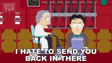 I Hate To Send You Back In There South Park GIF - I Hate To Send You Back In There South Park S5e8 GIFs
