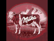 milka cow chocolate mascot schokolade