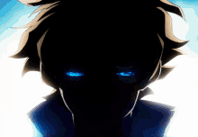 Blue Eyes Anime GIF - Blue Eyes Anime Glowing Eyes GIFs
