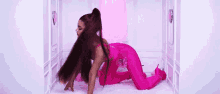 Ariana Grande Pink GIF - Ariana Grande Pink 7rings GIFs