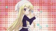 maid anime kiniro mosaic smile