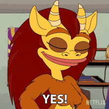 Yes Connie The Hormone Monstress GIF - Yes Connie The Hormone Monstress Big Mouth GIFs