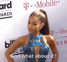 Ariana And What About It GIF