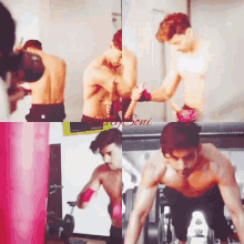 a collage of images of a man with the word soni on the bottom