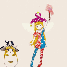 Clownpiece Marisa GIF - Clownpiece Marisa Marisa Kirisame GIFs