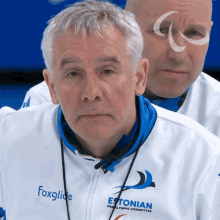 Looking Up And Down Wheelchair Curling GIF - Looking Up And Down Wheelchair Curling Andrei Koitmae GIFs