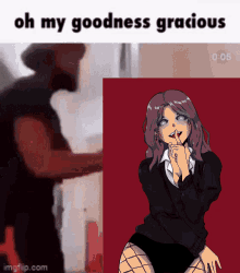 Oh My Goodness Gracious Booter GIF - Oh My Goodness Gracious Booter Mighty Omega GIFs