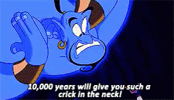 10,000 Years Will Give You Such A Crick In The Neck GIF ...
