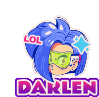 Darlen Gamers Sticker - Darlen Gamers Stickers