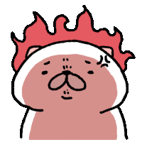 Annoyed Red Face Sticker - Annoyed Red Face Furious Stickers